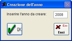maschera creazione anno